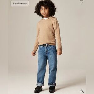 J Crew (crewcuts) Kids' cashmere pullover hoodie Size 14